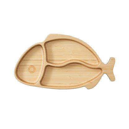 Bamboo Fish Plate Set