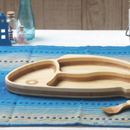 Bamboo Fish Plate Set