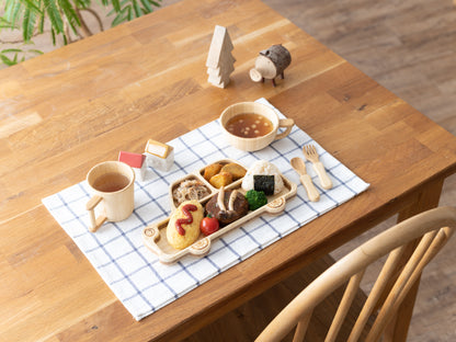 Bamboo Car Plate Set