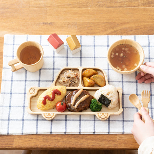 Bamboo Car Plate Set