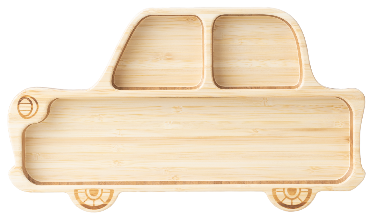 Bamboo Car Plate Set