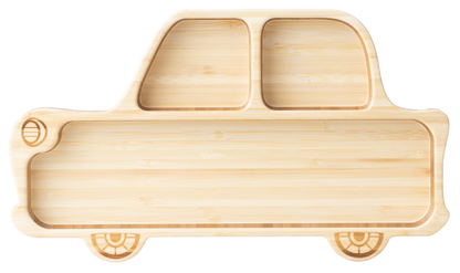 Bamboo Car Plate Set